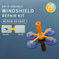 Car Windshield Repair Kit Quick Fix Car Cracked Glass Windscreen Repair Tool Resin Sealer DIY Auto Window Screen Polishing. 
