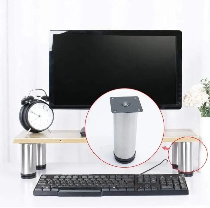 Stainless%20Steel%20Adjustable%20Furniture%20Feet,%20Round%20Sofa,%20Cabinet,%20Table%20Legs,%20Adjustable%20Steel%20Legs%20Pack%20of%204%20-%20Image%203