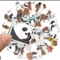 50 pcs bare bear stickers for laptop guitar phone case. 