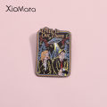 Science Film UFO Enamel Pins Custom Truth Is Out There Punk Brooches Lapel Badges Gothic Jewelry  For Movie Fans Friends. 