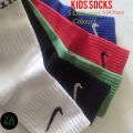 KIDS SPORTS SOCKS- ASSORTED 5 COLOURS PACK. 