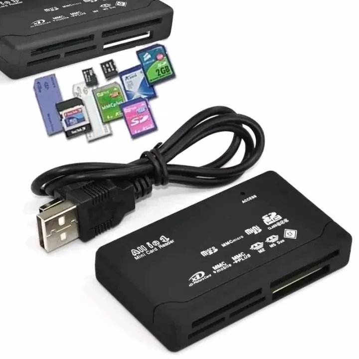 Usb 2.0 All In One Mini Memory Card Reader, Multifunctional Card Reader ...