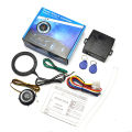 Car Push Start System Push To Start Ignition Kit RFID Technology Passive Inductive Key for 12v Vehicles. 