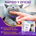 Cat Calming Collars 4 Pcs Long Lasting 60 Days Pheromone Travel Stress Relief Adjustable Safety. 