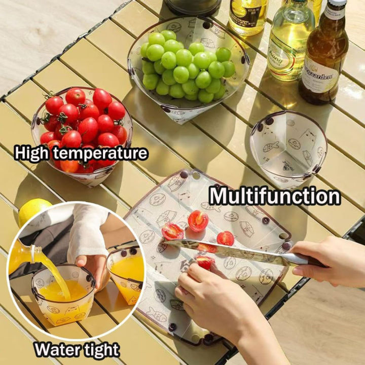 Portable%20Camping%20Tableware%20Set%20of%203/6%20Pieces,%20Folding%20Plate,Bowl,%20Water%20Cup,Easy-Clean,Ultra-Light,%20Heat-Resistant,Collapsible%20-%20Image%207