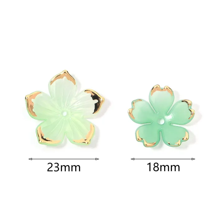 50pcs%2018/23mm%20Flower%20Petals%20Acrylic%20Loose%20Spacer%20Beads%20For%20Jewelry%20Making%20Diy%20Necklace%20Bracelet%20Earring%20Handmade%20Accessories%20-%20Image%202