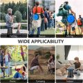 Telescopic Folding Camping Chair, Portable Foldable Camping Stool, Folding Beach Chair, Foldable Stool for Fishing Hiking Garden. 