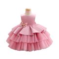 Delicate Princess Gown Performance Kids Host Performance Princess Gown Elegant Girl Party Princess Dresses Fashion Evening Dress. 