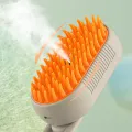 USB Rechargeable Cat Dog Grooming Comb With Electric Water Spray Spray Cat Brush for Washing Brushing for Short Long Haired Pets. 