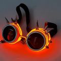 New Cool Cyberpunk Style Glasses Glowing Party Decor Luminous LED Sunglasses Lighting Up Bar Rave Music Dancing Party.