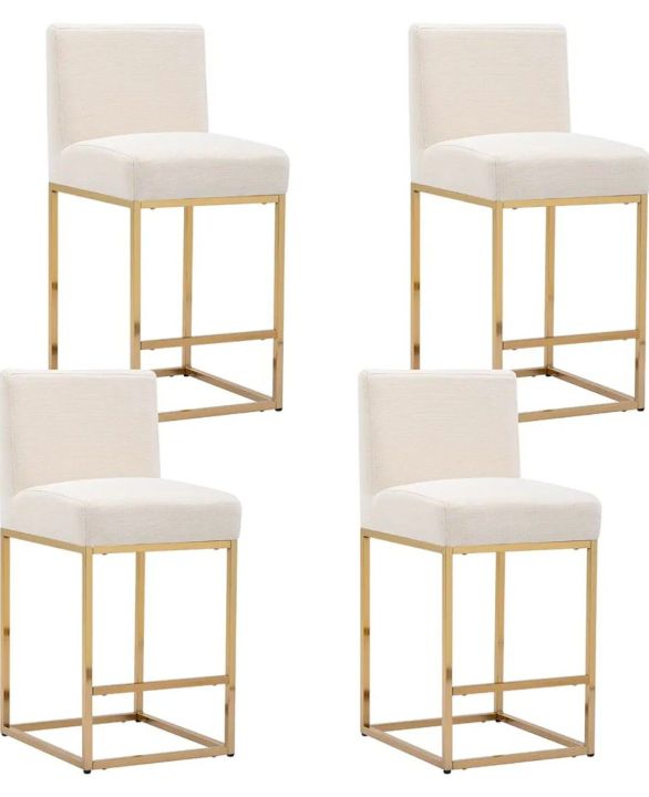 Modern%20Counter%20Height%20Bar%20Stools%20Pack%20of%201%20Linen%20Upholstered%20Gold%20Bar%20Stool%20With%20Backrest%2027%20Inch%20Kitchen%20Island%20Stool%20With%20Gold%20Metel%20-%20Image%202