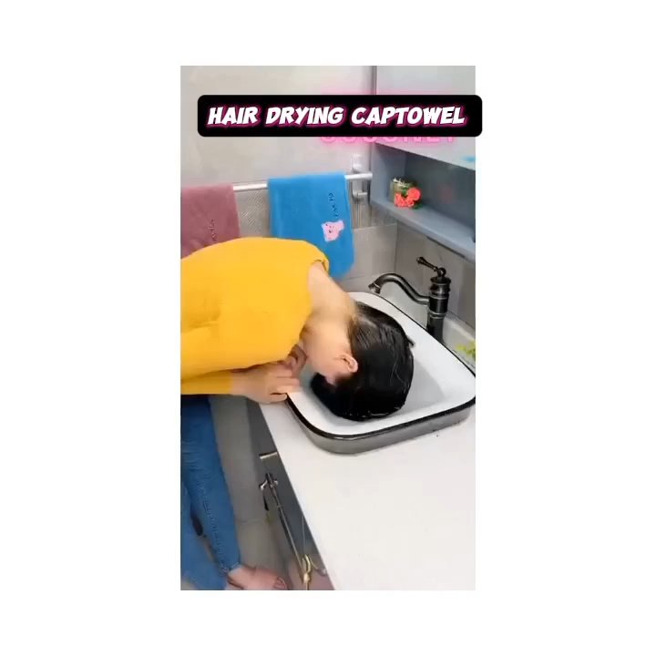 Best quality hair dryer cap towel , bath cap towels for girls/ Hair Turbie twist/ microfiber towel for long hair head towel magic towel wrap hair cap for after shower cotton towel soft fabric turban towel hair care smooth growth