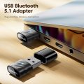 Toocki USB Bluetooth Adapter BT 5.1 Dongle Audio Receiver Speaker for PC Speaker Wireless Mouse Earphone Keyboard Music Transmit. 