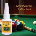 Heavy-Duty Fast-Drying Billiard Club Adhesive - with Precision Nozzle Repair & Bonding Glue for Cue Sticks, Billiard Accessories.