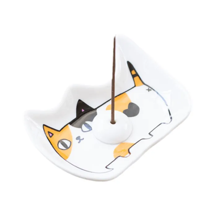 1PC%20Japanese%20Grocery%20Animal%20Incense%20Tray%20Thread%20Rack%20Incense%20Tray%20Cat%20Ceramic%20Oil%20Dish%20Plate%20Decoration%20Creative%20Home%20-%20Image%206