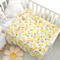 Newborn Baby Blanket Bamboo Cotton Swaddling Wrap Soft Thin Bedding Bath Towel 2 Layer Gauze Stroller Blankets. 