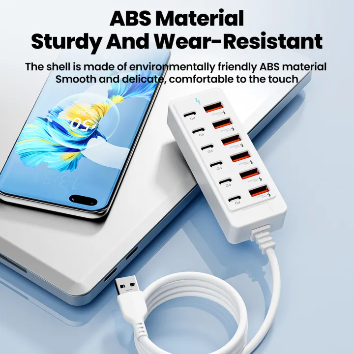 12%20IN1%20Power%20Strip%20Multi%20Port%20USB%20Charger%20Station%20Wall%20Desktop%20Power%20Adapter%20USB%20Type%20C%20Fast%20Charging%20Charger%20For%20iPhone%20%20-%20Image%204