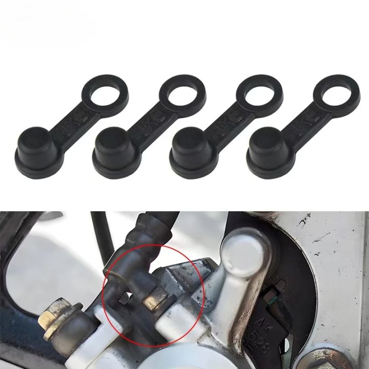 10Pcs Motorcycle Dust Cap Brake Bleed Nipple Cover Screw Cap Brake Caliper Cover  Motorcycle Motorbike