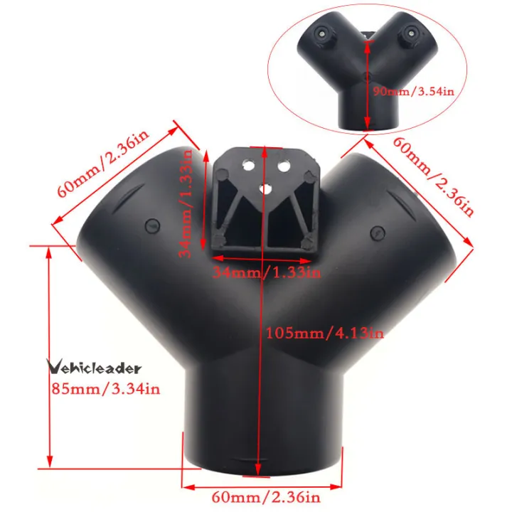 60/75mm%20Car%20Heater%20Air%20Vent%20Ducting%20Y%20Branch%20Heater%20Exhaust%20Connector%20W/Regulating%20Valve%20Flap%20for%20Webasto%20Diesel%20Parking%20Heater%20-%20Image%206