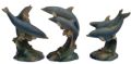 Porcelain Dolphin Miniature set. 