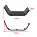 Plastic Wide Fender Flares Set for 1/10 RC Crawler RC4WD  Gelande II Defender D90 D110 Body. 