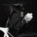 ROCKBROS Bicycle Bag MTB Road Bike Tail Bag Water Bottle Bag Waterproof Saddle Seatpost Rear Bag 1.5L Large Storage Cycling Bag. 