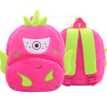 Cute cartoon fruit backpack childrens plush backpack boys and girls' casual mini backpack.