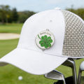 Golf Hat Clip Round Ball Marker Metal Badge Green Position Marking Tool for Golf Course Practice and Training Accessory.