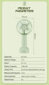 Portable Compact
Mini USB Lithium Battery Rechargeable Hand Fan.
