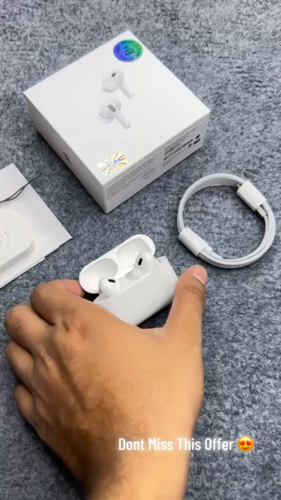 Airpods Pro 2nd Gen Wireless Charging Bluetooth Headphone