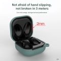 Suitable For Samsung Galaxy Buds Live Headset Protective Sleeve Wireless Bluetooth-compatible Headset Silicone Shell With Buckle. 
