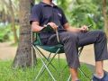 Portable Camping Fishing Folding Chair multi colour with free carry bag. 