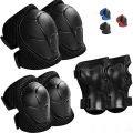 Kids Protective Gear Knee Pads and Elbow Pads 3 in 1 with Wrist Guard for Rollerblading Skateboard Cycling Skating Bike Scooter. 