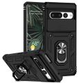 For Google Pixel 8 Pro 7 Pro Case Ring Stand Sliding Cover Camera Protection Case For Pixel 6 7 8A Funda Pixel 6 Pro Cover.
