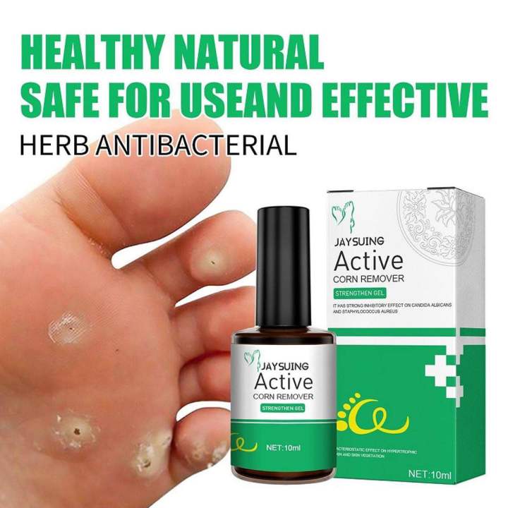 Jaysuing Active Corn Remover Gel – 10ml Strong Formula for Effective Callus and Corn Removal