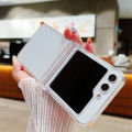 For Samsung Galaxy Z Flip7 FE Filp6 Filp5 5G Case Transparent Fold ShockProof Hard PC Cover For Samsung Galaxy Z Filp 3 4 5 6 7. 