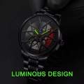 New Edition Unisex Sports Watch GTR Luxury Car Wheel Tyre Rim Hub Woch For Men Women Quartz Analog Stainless Steel Party Sportwear Watches Boys Gents Girls Ladies - Black Red Blue Yellow Orange Green. 