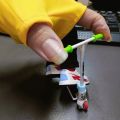 Finger scooter Tech Skateboards Mini Skate Park Ramp Sets Finger BMX Fingertip Bikes Fingerboard Extreme Sport Deck Novelty Toys. 