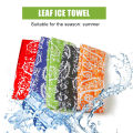 5Pcs Cool Scarf Neck Wrap Cooling Bandana Scarf Instant Cooling Outdoor Sports Headband Chill Ice Sports Towel Wristband. 