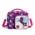 Primary School Lunch Bags for Children Complete Kit Handbags for Boys Lunch Box With Bottle Pockets Lunch Accesorios for Kids.
