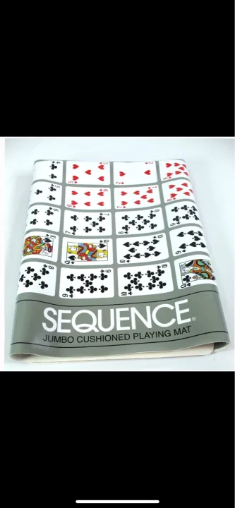Jumbo%20SEQUENCE%20Board%20Game:%20Deluxe%20Edition%20with%20Playing%20Chips%20-%20A%20Fun%20Family%20Toy%20for%20PartiesJumbo%20Sequence%20"Mat%20Board"%20Game%2032"x27"%20Pl@ying%20Mat%20Unlimited%20Fun%20and%20Joy%20Strategy%20Mat%20Board%20Game%20-%20Image%205