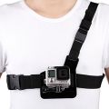 Single chest chest strap shoulder strap arm mount harness for GoPro,SJCAM,Xiaomi Yi, action cameras. 