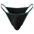 Men's Underwear Low-waist Ice Silk Briefs Breathable Soft Panties. 