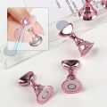 Nail Holder False Nail Tip 5pcsPractice Stand Crystal Base Magnetic Holder Nail Art Display For Art Salon DIY & Practice Tools. 