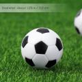 Hot 6PCS 32mm Black White Socer Ball For Entertainment Flexible Trained Relaxed Kids Small Socer Ball Mini Table Football Balls. 