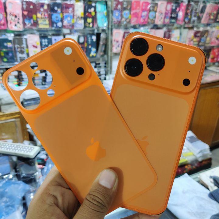 iPhone 14 Pro to iPhone 17 Pro Max Converter | Full Back Housing Body Replacement |  Camera Lens Upgrade Kit | Premium DIY Modification Case| Lima Techs