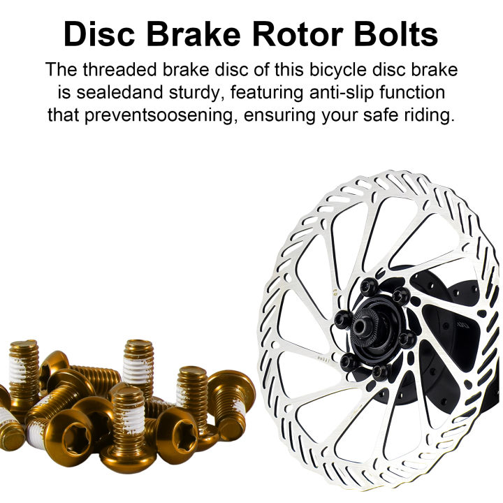 CNC%20Disc%20Brake%20Rotor%20Bolts%EF%BC%8CT25%20Steel%20Bicycle%20Bolts%20Kit%20for%20MTB/Road%20Bike,%2012Pcs%20-%20Image%203