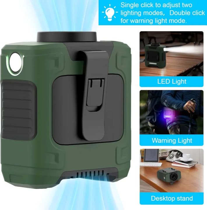 LUMERA%20-%20Waist%20Clip%20Fan%20FS-30%20%7C%20Portable%20Rechargeable%20Mini%20Fan%20with%20Dual%20Clip%20%7C%2010000mAh%20%7C16000%20RPM%20-%20Image%208