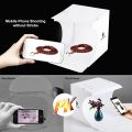 Mini LED Portable Foldable Light Box Light Room Photo Studio Photography Box Photography Studio Light Tent With Backdrop. 