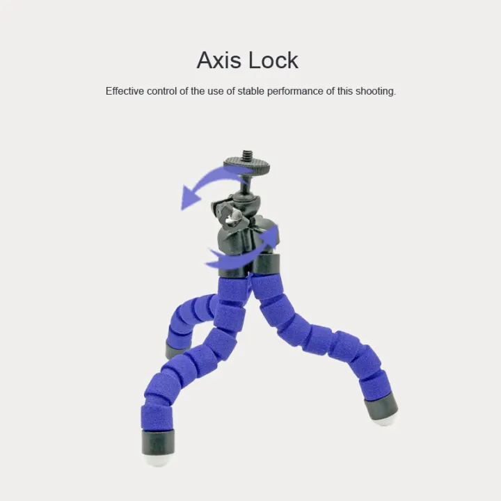 Tripods%20for%20%20Hero%2012%2011%2010%209%208%207%20Black%20MAX%20Flexible%20Mini%20Octopus%20Tripod%20Accessories%20for%20Go%20Pro%206%205%204%203%20YI%20Eken%20SJCAM%20AKASO%20-%20Image%205